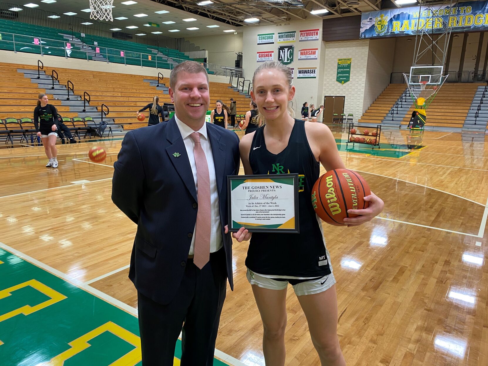 Northridge's Julia Mantyla wins TGN Athlete of the Week (Dec. 27, 2021 - Jan. 2, 2022)